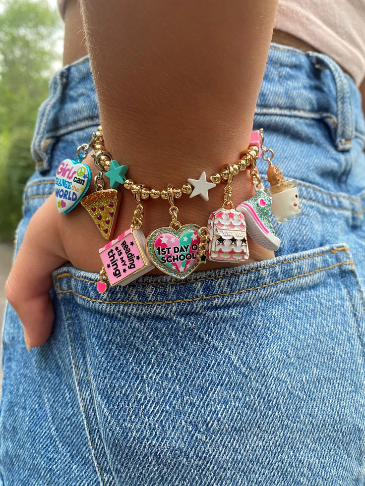 DIY Charm bracelets